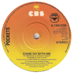 Pockets Come Go With Me Vinyl 7" USED