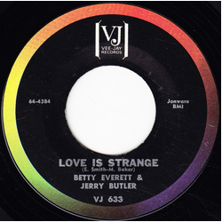 Betty Everett / Jerry Butler Love Is Strange / Smile Vinyl 7" USED