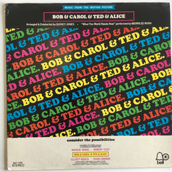 Quincy Jones Bob & Carol & Ted & Alice Vinyl LP USED
