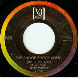 Betty Everett The Shoop Shoop Song (It's In His Kiss) / Hands Off Vinyl 7" USED
