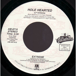 Extreme (2) Hole Hearted / Get The Funk Out Vinyl 7" USED