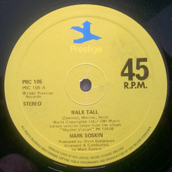 Mark Soskin Walk Tall / Colossus Vinyl 12" USED