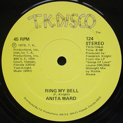 Anita Ward Ring My Bell Vinyl 12" USED