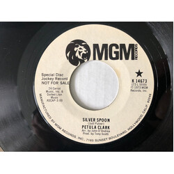 Petula Clark Silver Spoon / Fixing To Live USED VINYL 7INCH 45 RPM PROMO