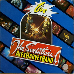 The Sensational Alex Harvey Band Live Vinyl LP USED