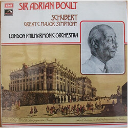 Franz Schubert / The London Philharmonic Orchestra / Sir Adrian Boult Great C Major Symphony Vinyl LP USED