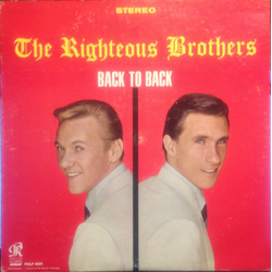 The Righteous Brothers Back To Back Vinyl LP USED