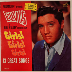 Elvis Presley Girls! Girls! Girls! Vinyl LP USED