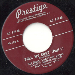 The Eddie Davis-Johnny Griffin Quintet Pull My Coat USED VINYL 7INCH 45 RPM