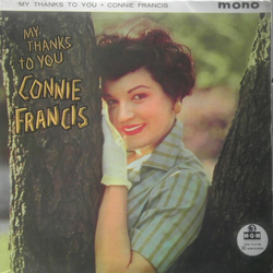 Connie Francis My Thanks To You Vinyl LP USED