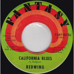 Redwing (2) California Blues USED VINYL 7INCH SINGLE 45 RPM PROMO
