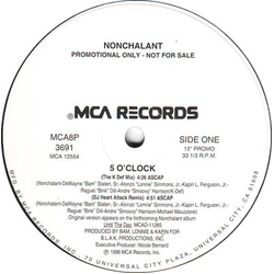 Nonchalant 5 O'Clock Vinyl 12" USED