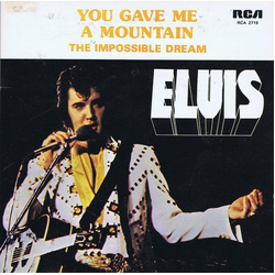 Elvis Presley You Gave Me A Mountain Vinyl 7" USED