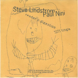 Steve Lindstrom / Paul Nini Reader's Digestion Split Single USED VINYL 7INCH LIMITED EDITION