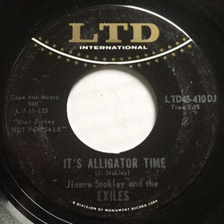 Jimmy Stokley / Exile (7) A Game Called Hurt / It's Alligator Time USED VINYL 7INCH 45 RPM SINGLE PROMO