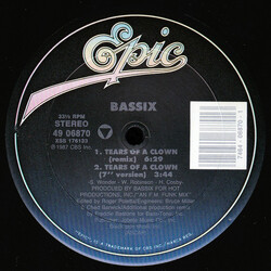 Bassix Tears Of A Clown / Fake 'N' Move USED VINYL 12INCH 33 S RPM