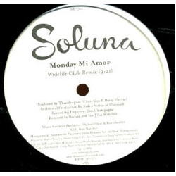 Soluna Monday Mi Amor Vinyl 12" USED