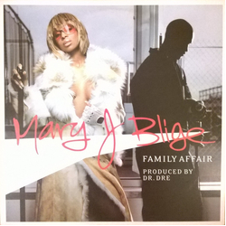 Mary J. Blige Family Affair Vinyl 12" USED