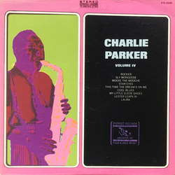Charlie Parker Charlie Parker Volume IV Vinyl LP USED