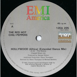 Red Hot Chili Peppers Hollywood (Africa) Vinyl 12" USED