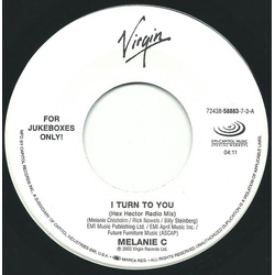 Melanie C I Turn To You Vinyl 7" USED