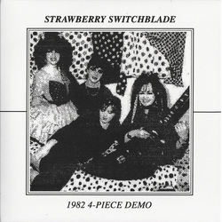 Strawberry Switchblade 1982 4-Piece Demo Vinyl 7" USED