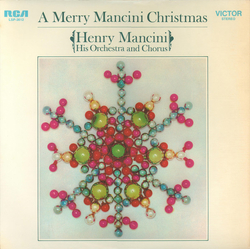 Henry Mancini And His Orchestra And Chorus A Merry Mancini Christmas Vinyl LP USED