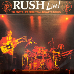Rush Live! Vinyl 12" USED