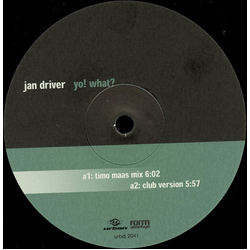 Jan Driver Yo! What? Vinyl 12" USED