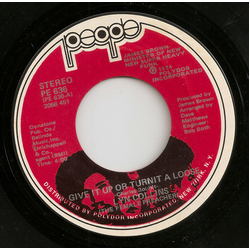 Lyn Collins Give It Up Or Turnit A Loose / What The World Needs Now Is Love Vinyl 7" USED