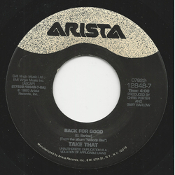 Take That Back For Good Vinyl 7" USED