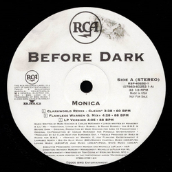 Before Dark Monica Vinyl 12" USED