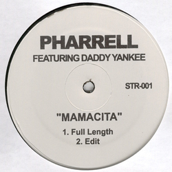 Pharrell Williams / Daddy Yankee Mamacita Vinyl 12" USED