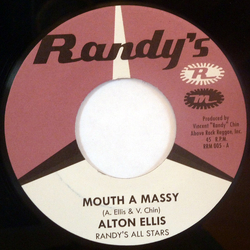 Alton Ellis / Baba Brooks Mouth A Massy / Baby Elephant Walk Vinyl 7" USED