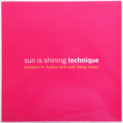 Technique Sun Is Shining Vinyl 12" USED