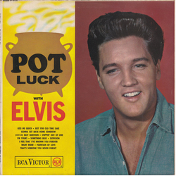 Elvis Presley Pot Luck Vinyl LP USED