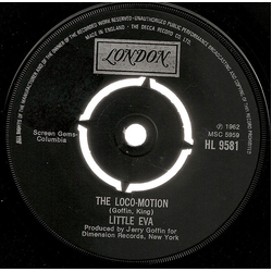 Little Eva The Loco-Motion Vinyl 7" USED