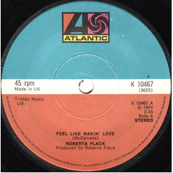 Roberta Flack Feel Like Makin' Love Vinyl 7" USED