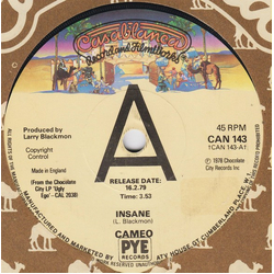 Cameo Insane Vinyl 7" USED
