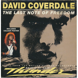 David Coverdale The Last Note Of Freedom Vinyl 7" USED