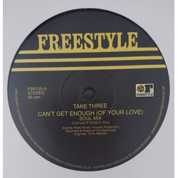 Take Three Can't Get Enough (Of Your Love) Vinyl 12" USED