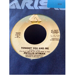 Phyllis Hyman Tonight You And Me USED VINYL 7INCH 45 RPM SINGLE