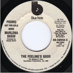Marlena Shaw The Feeling's Good USED VINYL 7INCH SINGLE PROMO STEREO MONO