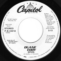 Duane Eddy Spies USED VINYL 7INCH PROMO