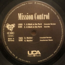 Mission Control (6) A Walk In The Park VINYL 12" USED