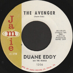 Duane Eddy And The Rebels The Avenger USED VINYL 7INCH 45 RPM SINGLE