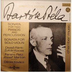 Béla Bartók / Dezső Ránki / Zoltán Kocsis / Petz Ferenc / József Marton / Dénes Kovács Sonata For Two Pianos And Percussion / Sonata For Solo Violin V