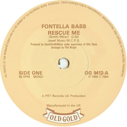 Fontella Bass Rescue Me Vinyl 7" USED