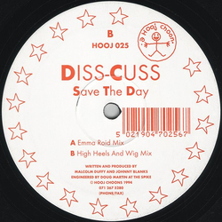Diss-Cuss Save The Day Vinyl 12" USED