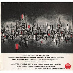 Carl Ruggles / Henry Cowell Ruggles: Lilacs; Portals; Evocations - Cowell: Toccanta Vinyl LP USED